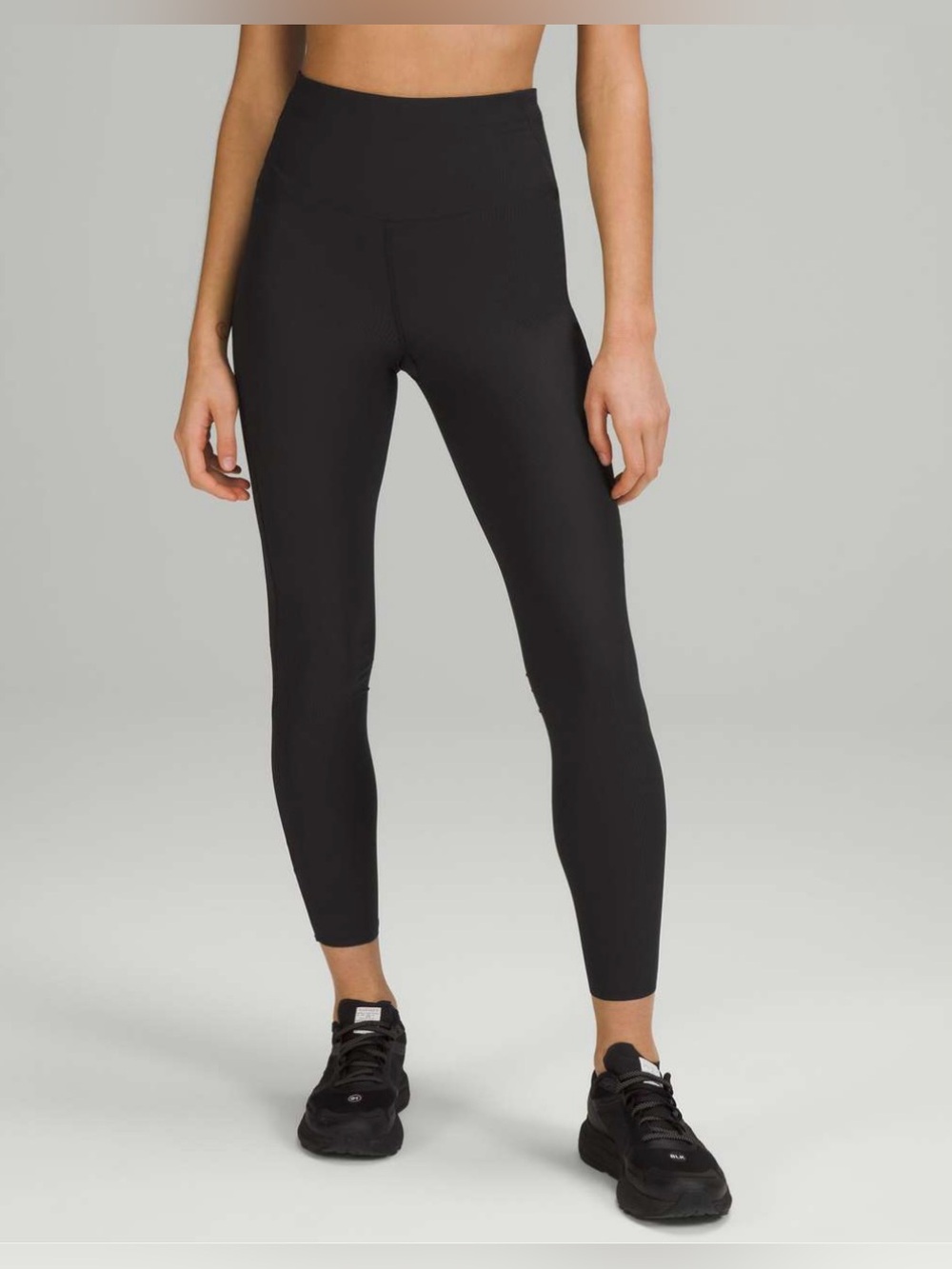 Lululemon Base Pace High Rise Ribbed Tight 25" Leggings Sz 4